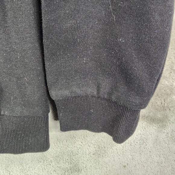 Mens Black & Red Guess Track Jacket Full Zip Long Sleeve Mock Neck Size M - Picture 5 of 11